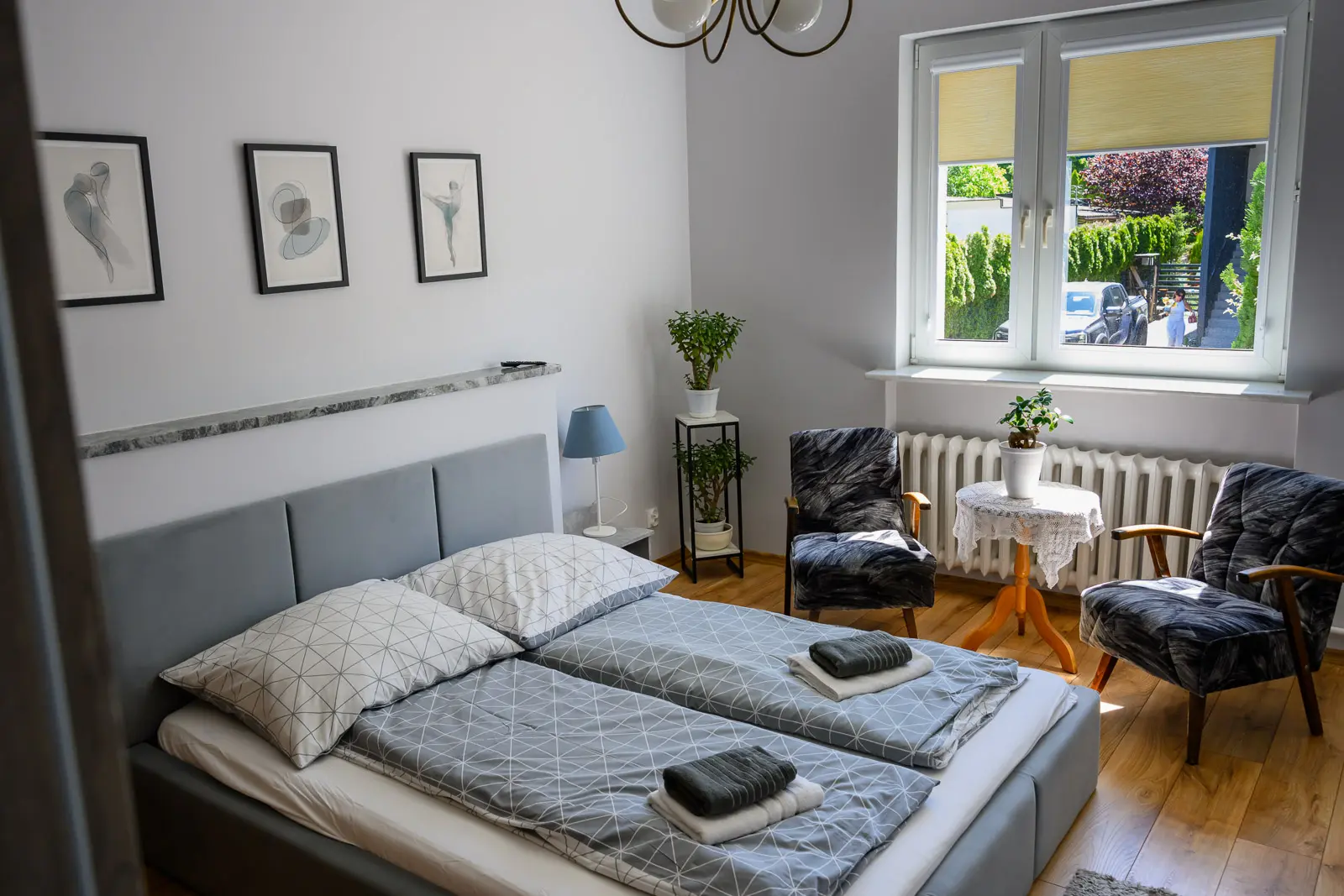Apartament nr 1 w Rewie - część dzienna