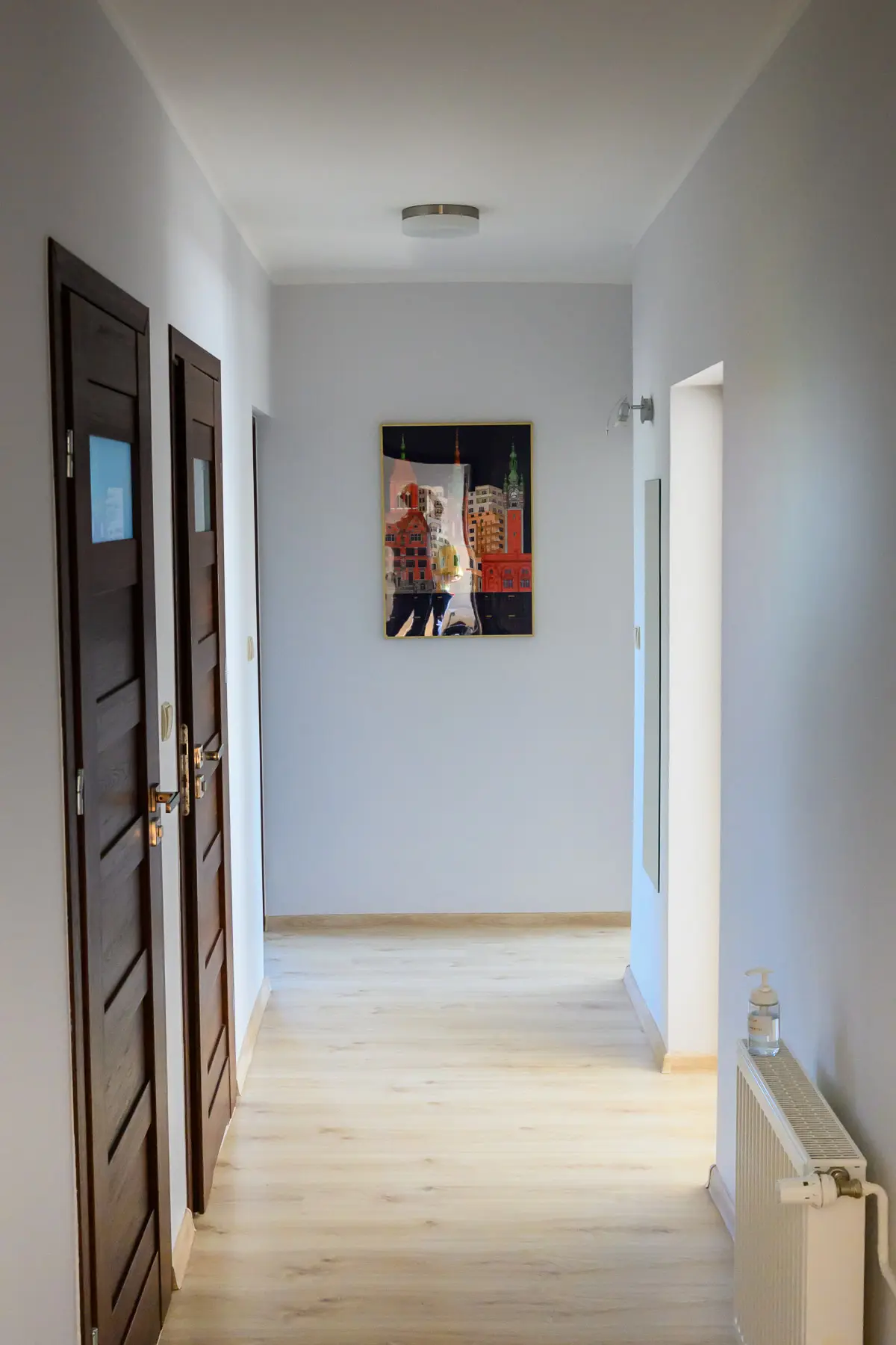 Apartament nr 2 w Rewie - pionowe zdjęcie sypialni