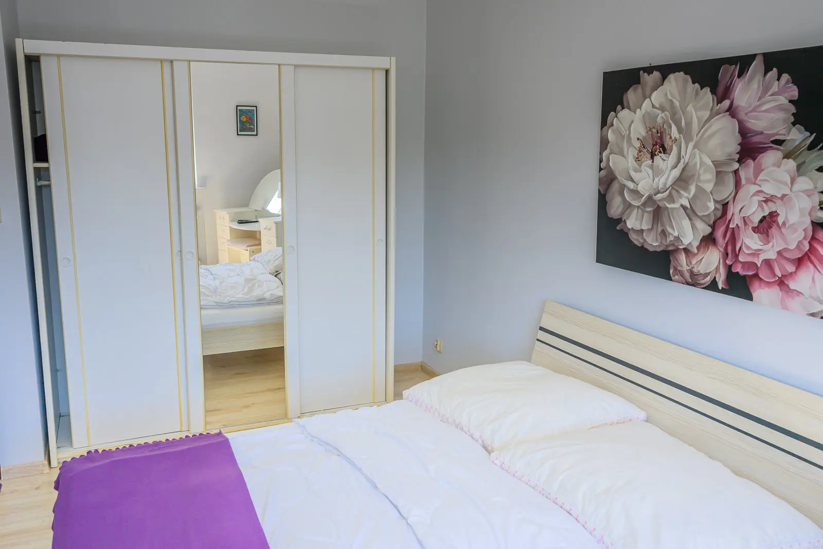 Apartament nr 2 w Rewie - pokój dzienny
